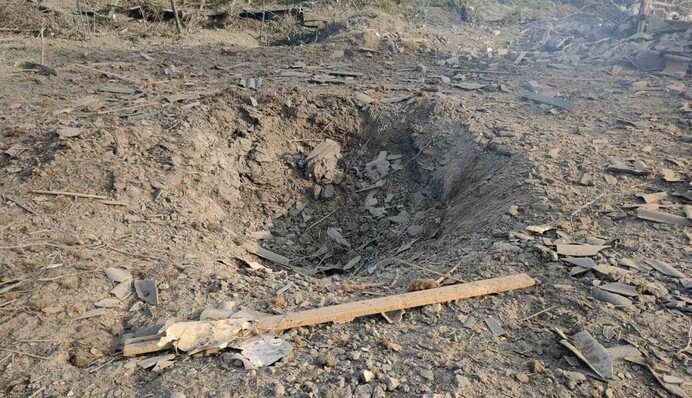 Окупанти обстріляли Берислав авіабомбами: місто залишилося без світла