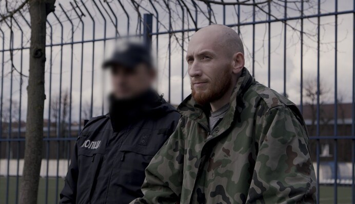 Бучанська різанина: полонений 