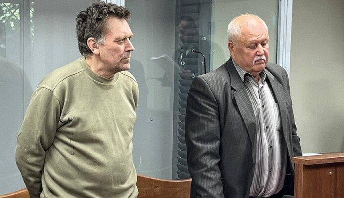 В Киеве взяли под арест охранника по делу о закрытом укрытии: фото из зала суда