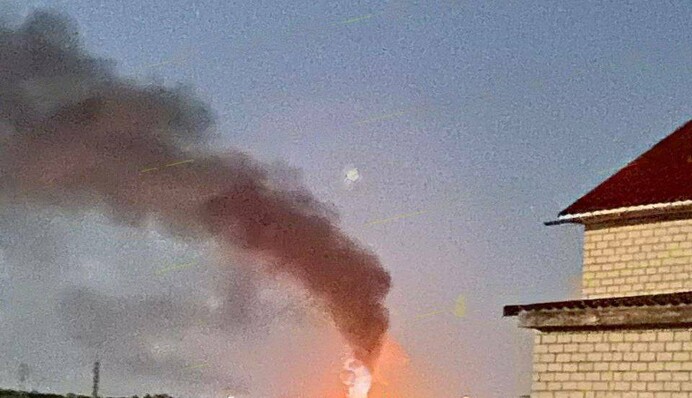 Белгородскую область атаковали дроны, горел энергообъект: фото