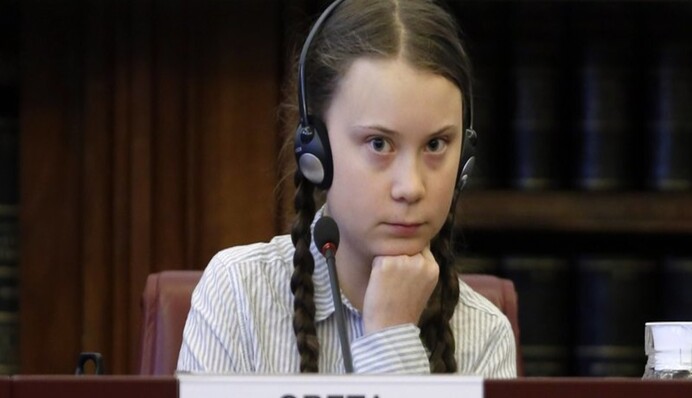 Проснулась: Грета Тунберг на третий день отреагировала на экоцид России в Херсонской области