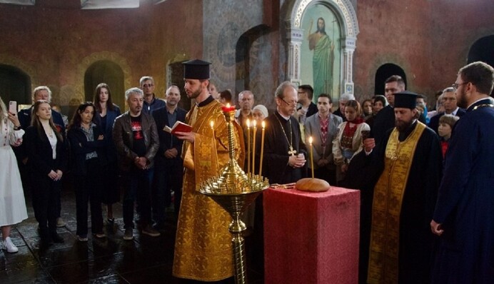 У Києво-Печерській лаврі вперше відслужили панахиду за гетьманом Мазепою: історичні фото