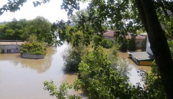 Вода в затоплених Олешках почала відступати, є загиблі: що відбувається в місті