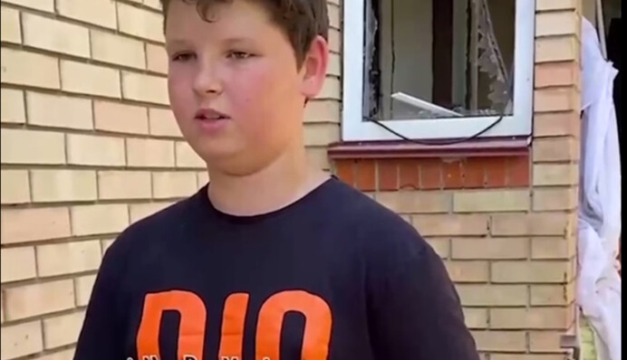 Хлопчик втік і це врятувало йому життя: відео наслідків ракетного удару по Київщині