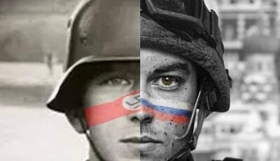 Не перемогли нацизм, а перетворили на рашизм: яскраві меми на чергове 