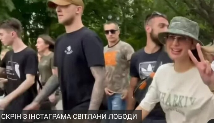 Лободу в Харькове охраняли бойцы ССО? В сети появилось еще одно скандальное видео