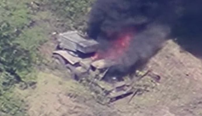 Українська артилерія одразу знищила кілька 