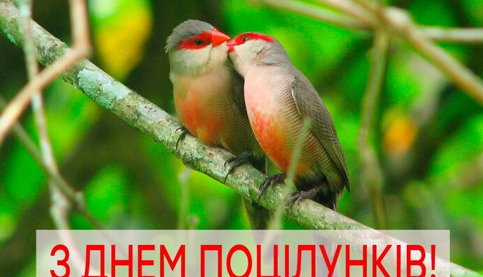 Кохаю тебе! Романтичні листівки до Всесвітнього дня поцілунків