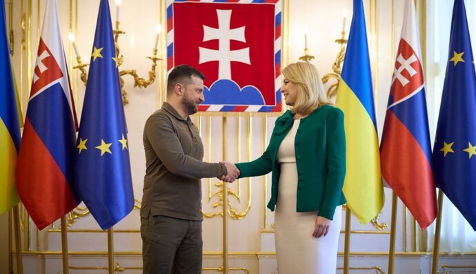 Словаччина передасть Україні 16 САУ Zuzana 2: про що домовилися Зеленський та Чапутова