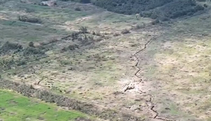 На Запоріжжі ЗСУ влучними ударами знищили багато росіян: відео з дрона