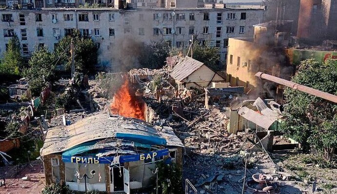 В оккупированных Олешках взорвали дом местного гауляйтера Журавко: фото