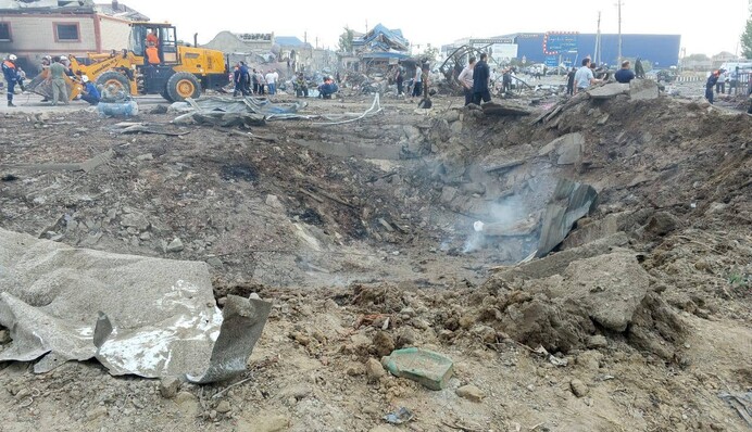 Число погибших возросло до 35: в Дагестане ликвидируют последствия взрыва на АЗС, видео