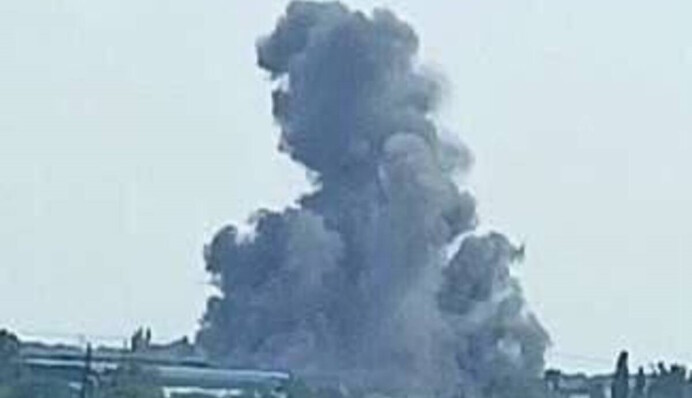 Знову палять, там, де не слід? Фото потужної 