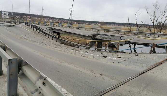 В Ірпені на Гостомельському шосе повністю перекривають рух через ремонт мосту: карта проїзду