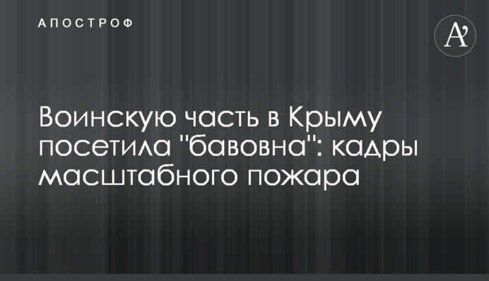 Воинскую часть в Крыму посетила 