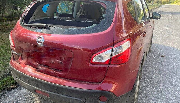 На Харківщині окупанти розстріляли авто з ПТКР: загинули люди, фото