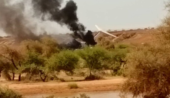 В Африці розбився Іл-76, що пов’язаний з  ПВК 