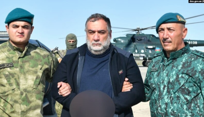 Азербайджанські військові затримали главу Нагірного Карабаху: фото