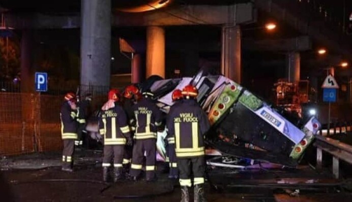 В аварії з автобусом у Венеції загинули 9 українців: в Італії почали публікувати прізвища жертв
