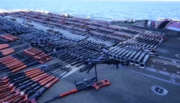 Україна отримає конфісковану іранську зброю: з'явилось відео арсеналу