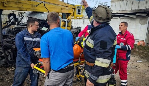 На Київщині на міні підірвалася бригада енергетиків, фото