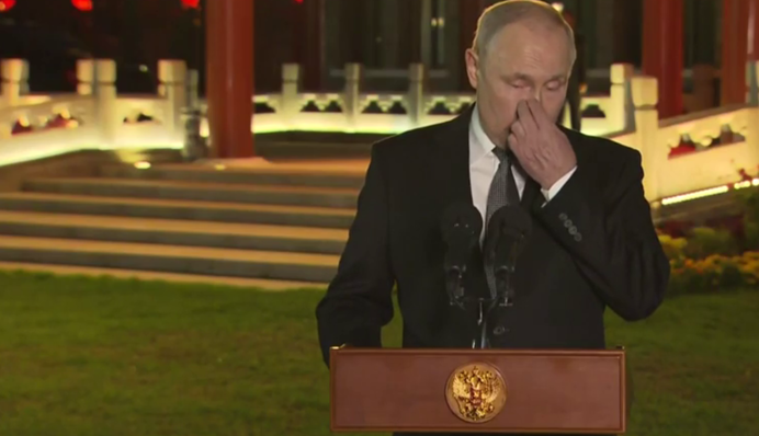 З Китаю одразу в Ростов: пропагандисти показали Путіна в штабі командування війною