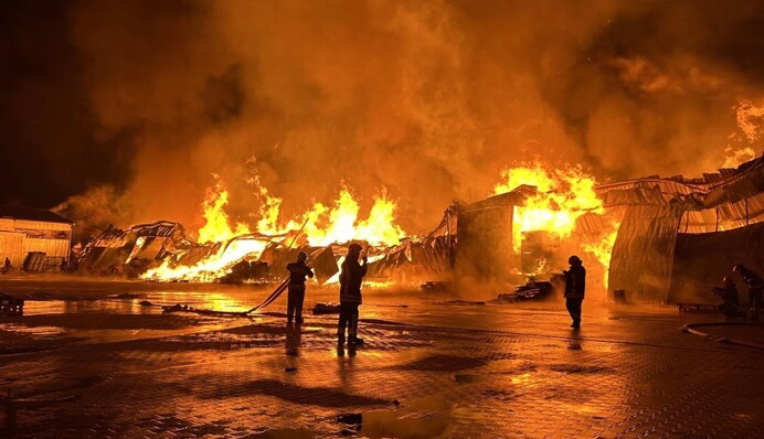 В Виннице вспыхнул мощный пожар: все подробности и кадры с места