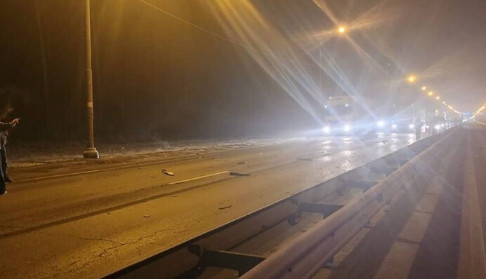 Летіли на Москву: в Росії поскаржилися на атаку дронів, фото і відео