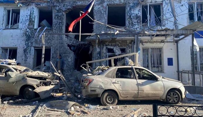 "Бавовну" доставили під час наради: ЗСУ завдали удару по окупантах на Херсонщині, фото