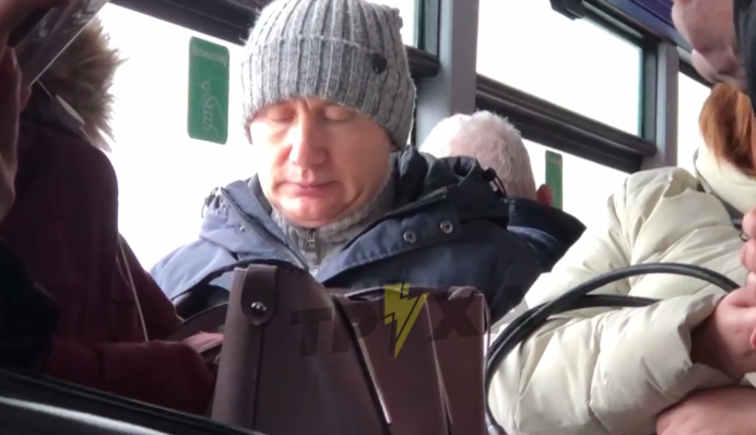 В київському тролейбусі помітили 