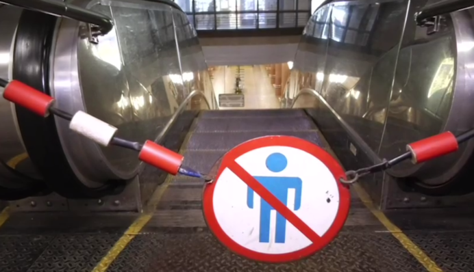 Ремонт метро на участке 