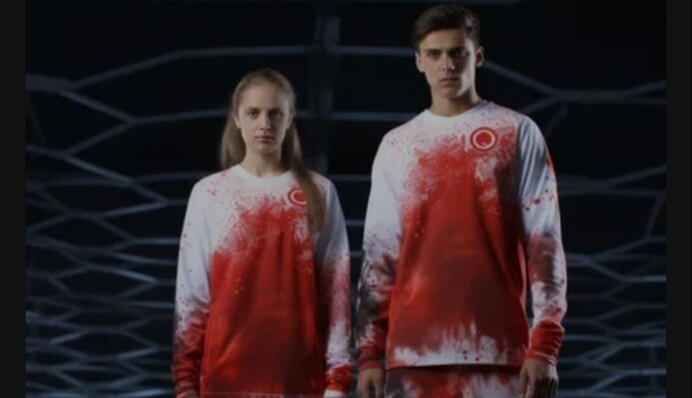 Адольф Путін і його посіпаки: в Чехії придумали дизайн для олімпійських збірних РФ і Білорусі