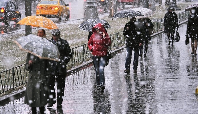 Украину накроют снегопады и дожди: синоптики предупредили об опасности, карта