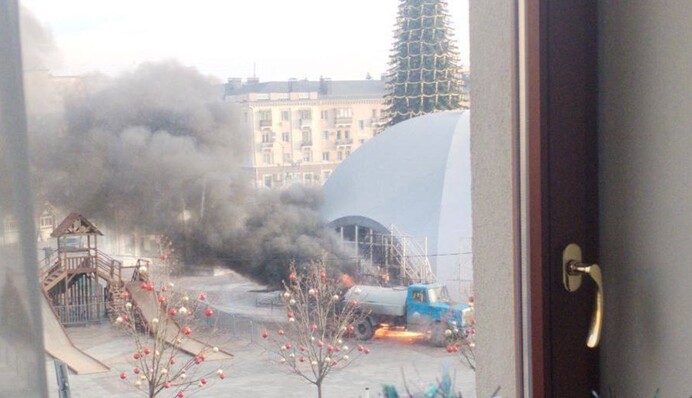 В центре Белгорода масштабная 