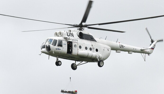 В Сомали упал вертолет миссии ООН, среди захваченных - четверо украинцев