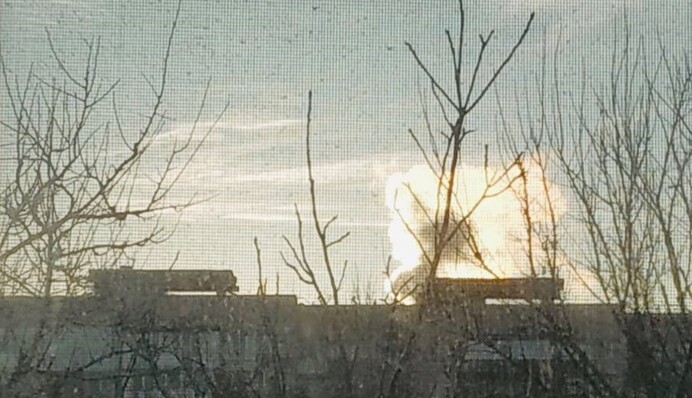 В Бердянську потужні вибухи в районі порту: фото