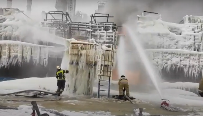 Відмінна робота СБУ: нові кадри та подробиці атаки на термінал в Усть-Лузі