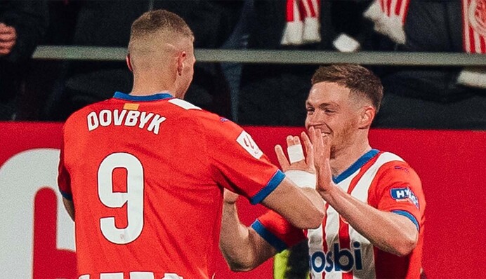 Довбик забил один из самых быстрых хет-триков испанского футбола, а Цыганков добил: видео