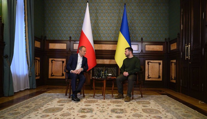 Нова зброя і гарантії безпеки: про що Зеленський і Туск домовилися у Києві