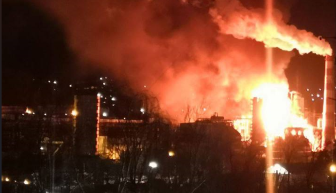 В российском Туапсе 