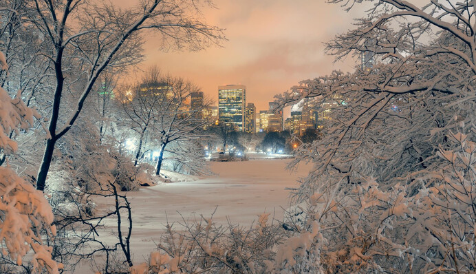 Небольшой снег и гололедица на дорогах: где прогнозируют опасную погоду, карта