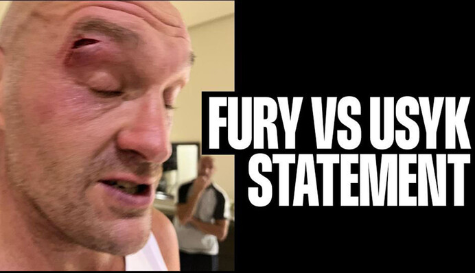 Испугался Усика? Тайсон Фьюри отменил бой с украинцем со слезами на глазах