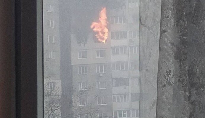 They didn't even have time to wake up: in the early morning, Russian missile hit a high-rise building and injured people in Kyiv