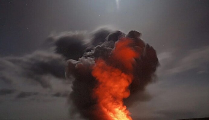 На ракетном заводе вглубине России произошел мощный взрыв: видео