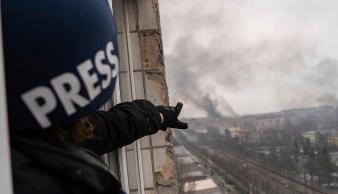 Залужний затвердив нові правила допуску журналістів до лінії фронту