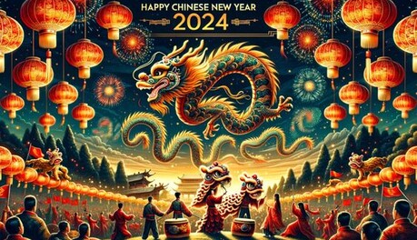 З роком Зеленого Дракона! Гарні листівки, вірші та смс-привітання