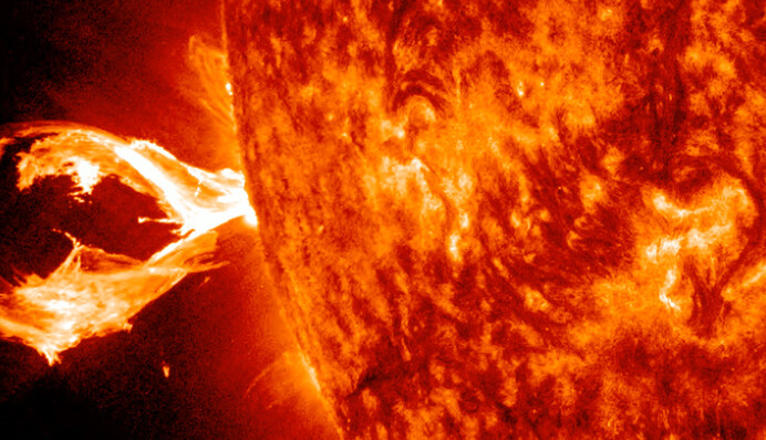 Перший в 2024 році: на Сонці стався потужний спалах, відео