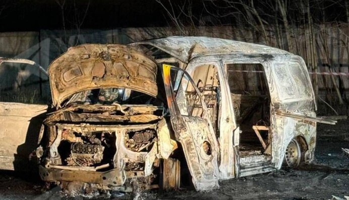 Под Одессой взорвали авто Украинской добровольческой армии: пострадали супруги известных активистов, фото