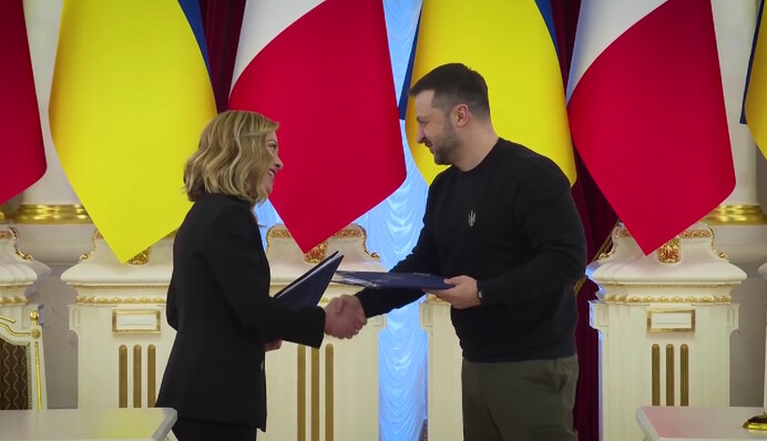 Україна і Італія підписали угоду про гарантії безпеки: відео і всі деталі