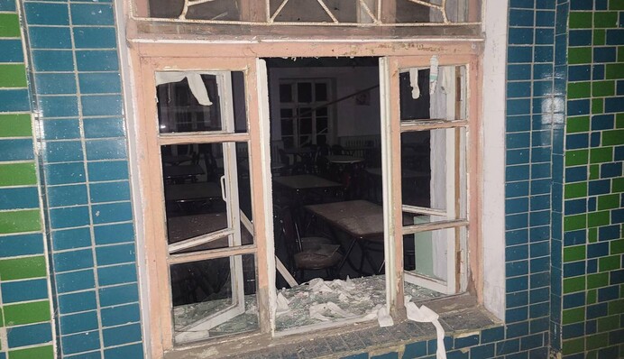 В Одесі внаслідок атаки БПЛА пошкоджено оздоровчу установу, фото